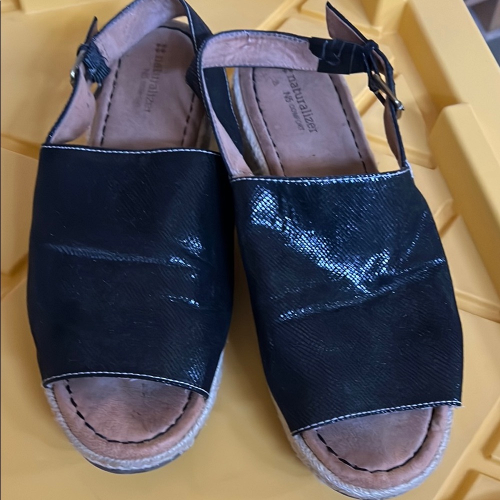 Black Espadrille Sandals